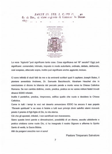 RIFORMA SABATO 2015 - NUOVA GERUSALEMME