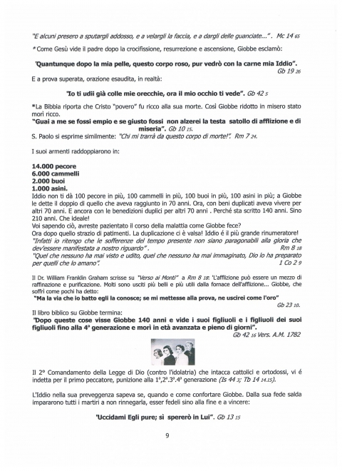 GIOBBE 2015 ... GIOBBE 2015 ... GIOBBE 2015 - NUOVA GERUSALEMME