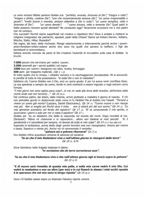 GIOBBE 2015 ... GIOBBE 2015 ... GIOBBE 2015 - NUOVA GERUSALEMME