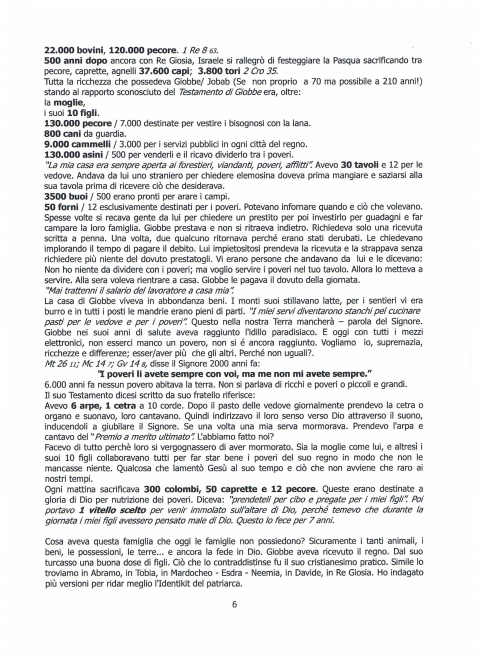 GIOBBE 2015 ... GIOBBE 2015 ... GIOBBE 2015 - NUOVA GERUSALEMME