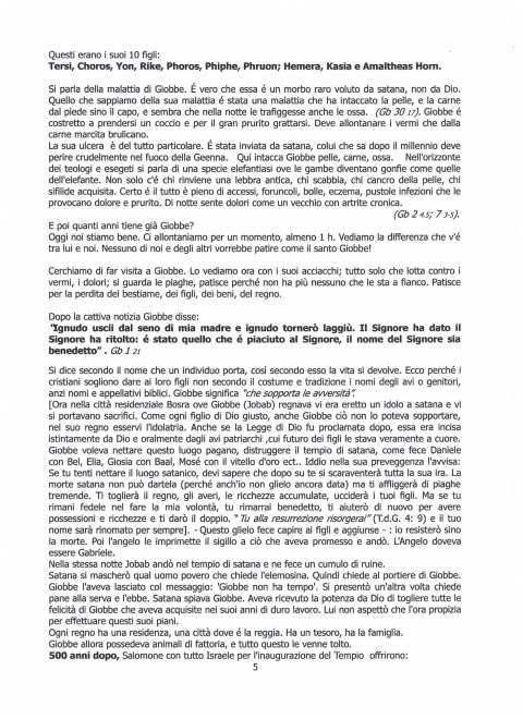 GIOBBE 2015 ... GIOBBE 2015 ... GIOBBE 2015 - NUOVA GERUSALEMME