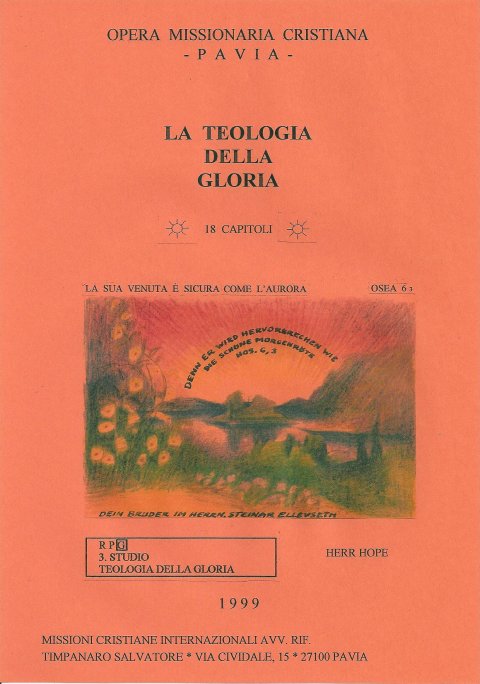 OPERA MISSIONARIA CRISTIANA - PAVIA - NUOVA GERUSALEMME