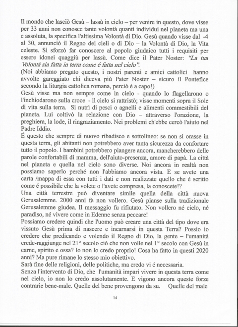 14 - NUOVA GERUSALEMME