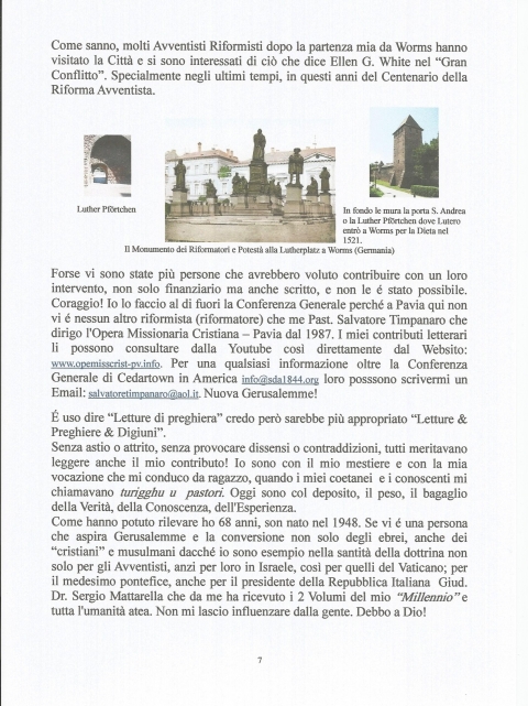 7 - NUOVA GERUSALEMME