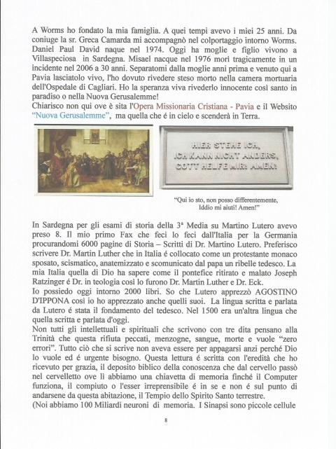 8 - NUOVA GERUSALEMME