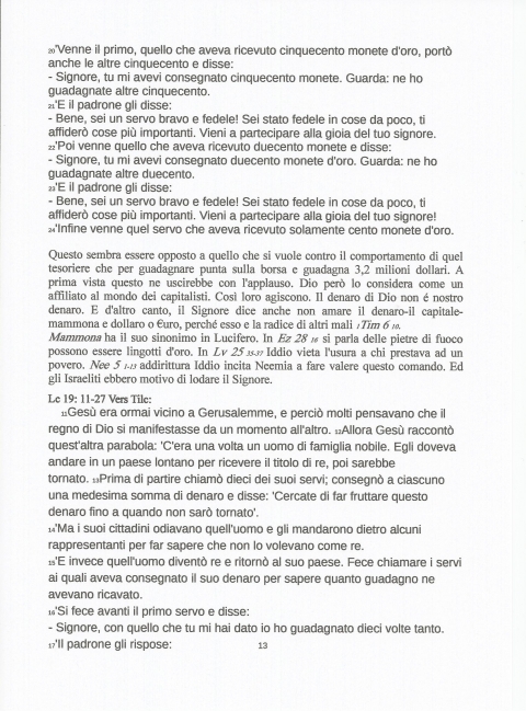 13 - NUOVA GERUSALEMME