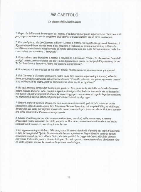 22 - NUOVA GERUSALEMME