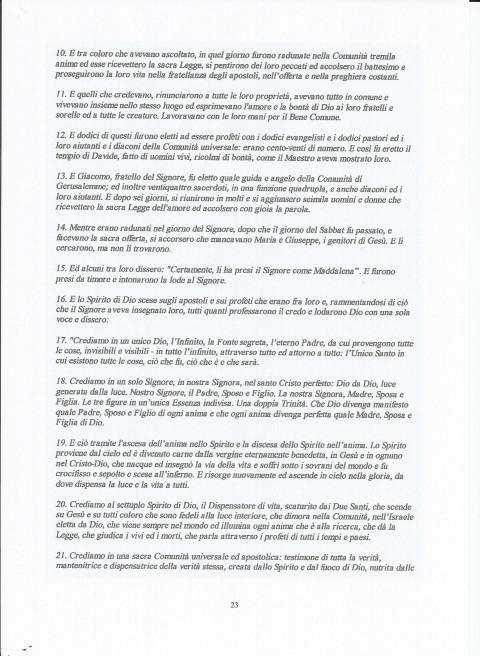 23 - NUOVA GERUSALEMME