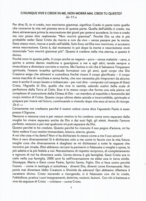 5 - NUOVA GERUSALEMME