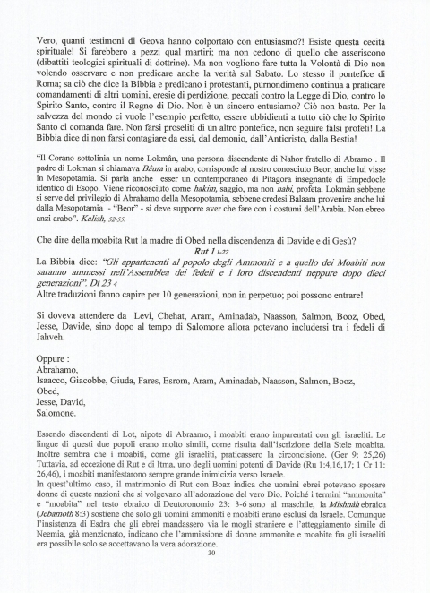 30 - NUOVA GERUSALEMME
