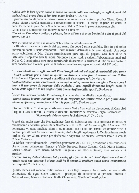 14 - NUOVA GERUSALEMME