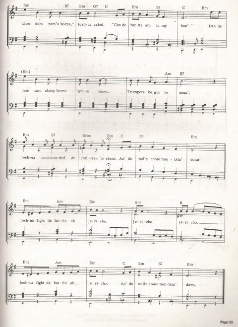 Joshua fight the battle of Jericho (Organ) - seguito - NUOVA GERUSALEMME