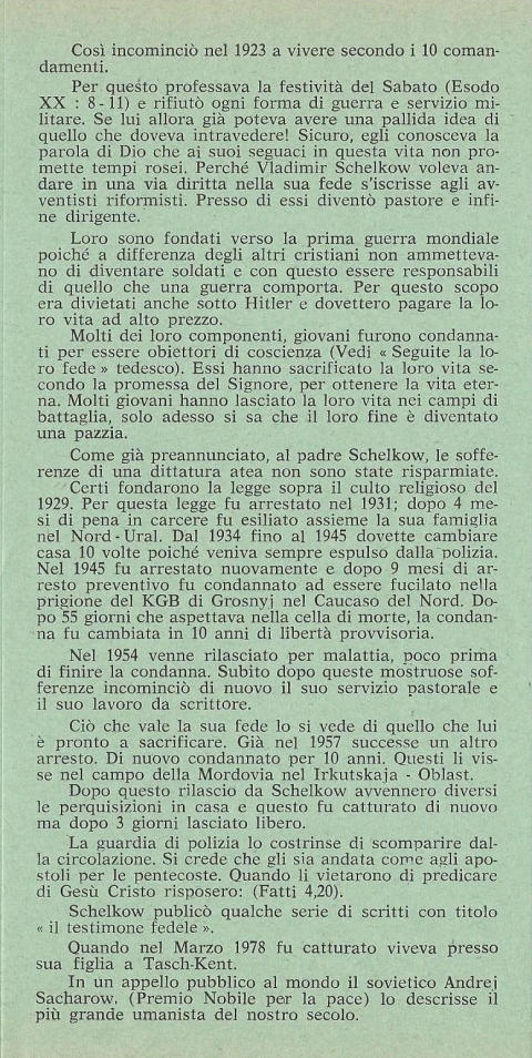 Vladimimir Andrejewitsch Schelkow - NUOVA GERUSALEMME