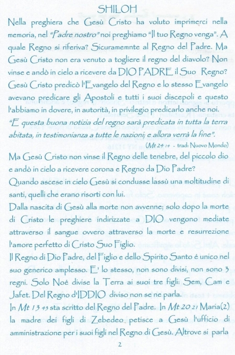 2 - NUOVA GERUSALEMME