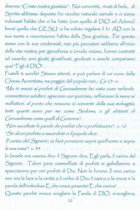 22 - NUOVA GERUSALEMME