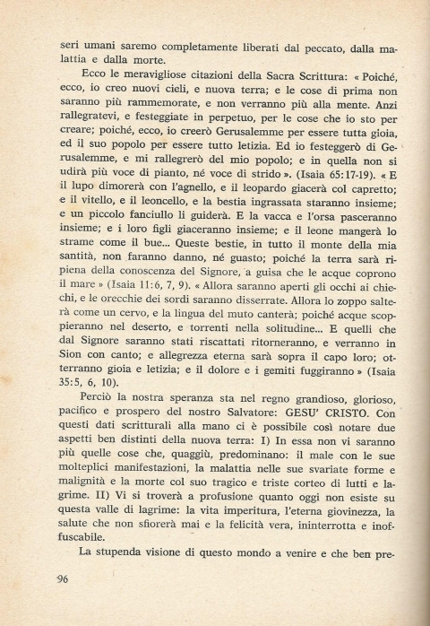 96 - NUOVA GERUSALEMME