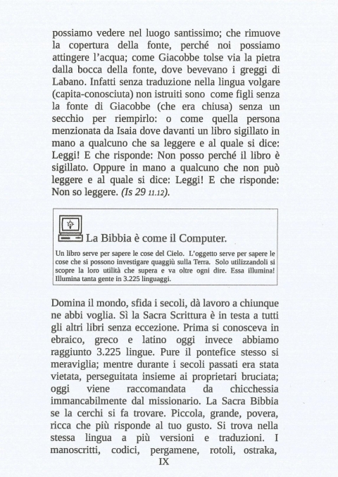 IX - NUOVA GERUSALEMME