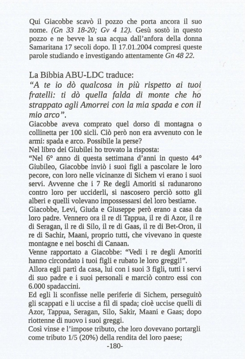 180 - NUOVA GERUSALEMME