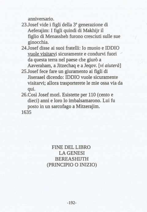192 - NUOVA GERUSALEMME
