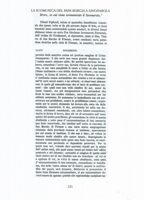 231 - NUOVA GERUSALEMME