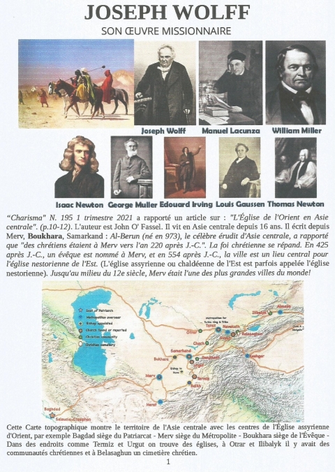 JOSEPH WOLFF DD., LL., D. - NUOVA GERUSALEMME
