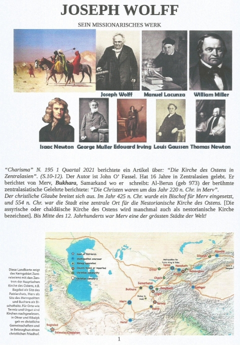 JOSEPH WOLFF DD., LL., D. - NUOVA GERUSALEMME