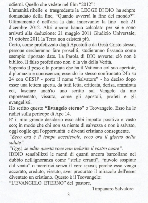 3 - NUOVA GERUSALEMME