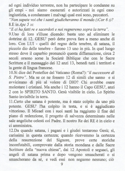 9 - NUOVA GERUSALEMME