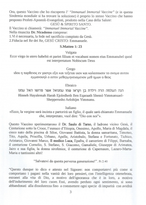 3 - NUOVA GERUSALEMME