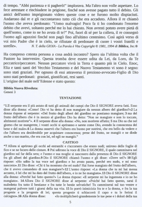 5 - NUOVA GERUSALEMME