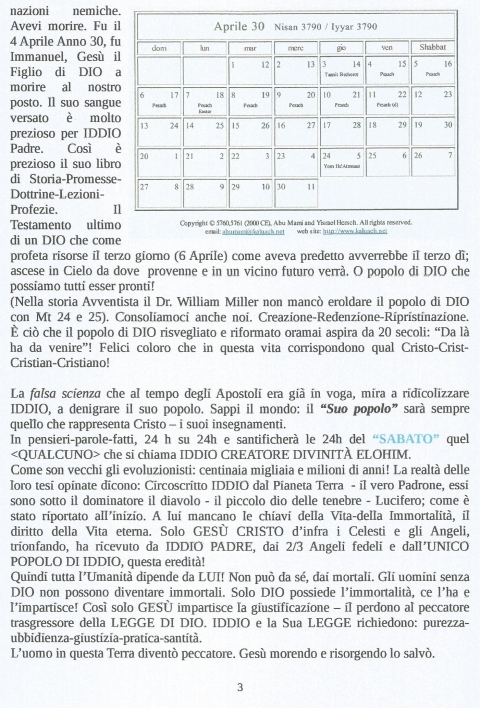 3 - NUOVA GERUSALEMME