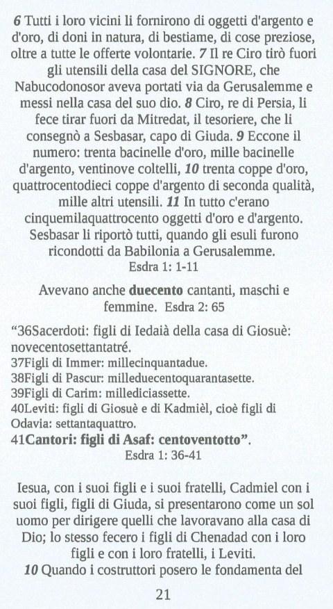 21 - NUOVA GERUSALEMME