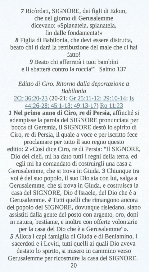 20 - NUOVA GERUSALEMME