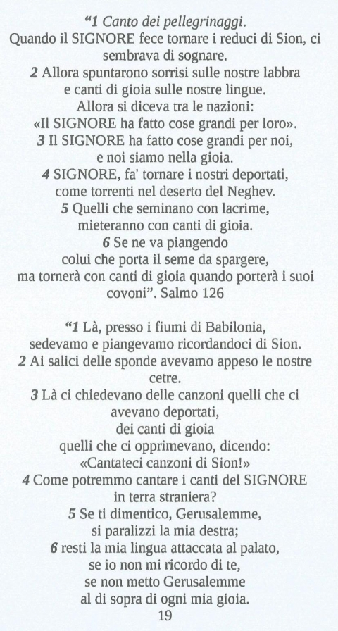 19 - NUOVA GERUSALEMME