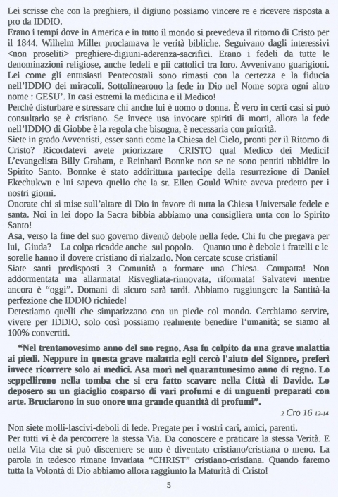 5 - NUOVA GERUSALEMME