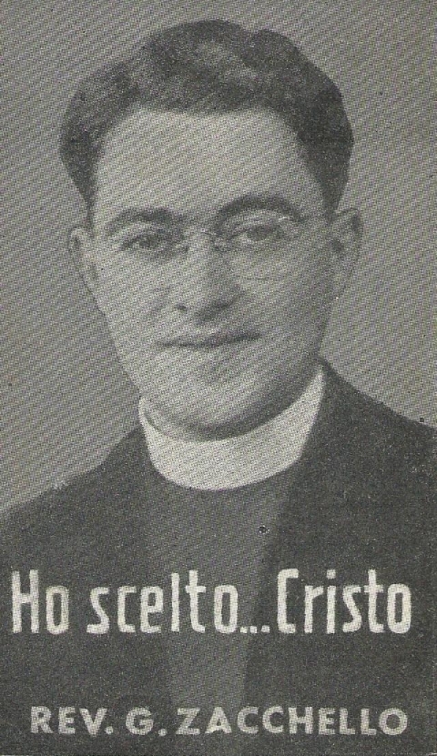 IL REV. GIUSEPPE ZACCHELLO - NUOVA GERUSALEMME
