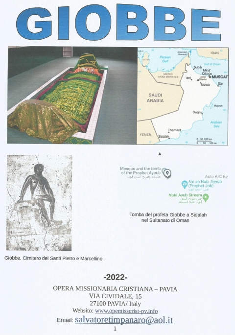 GIOBBE - Prefazione - NUOVA GERUSALEMME