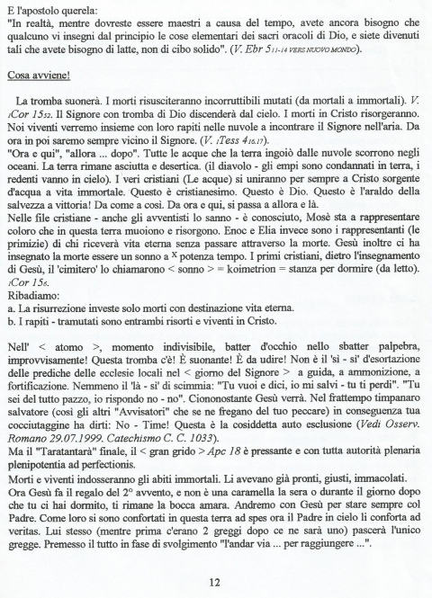 12 - NUOVA GERUSALEMME