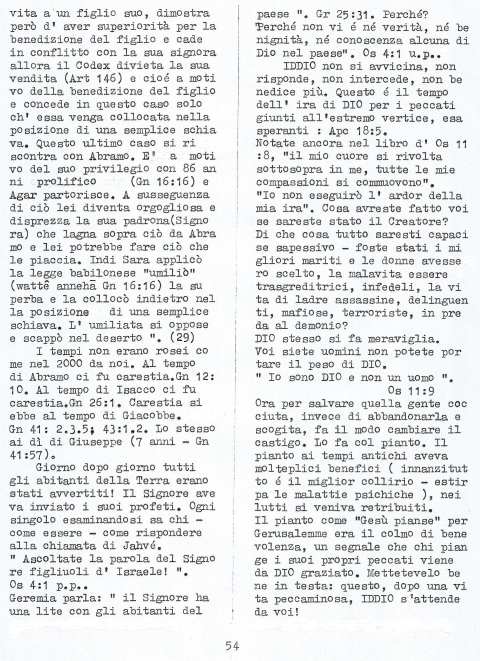 54 - NUOVA GERUSALEMME