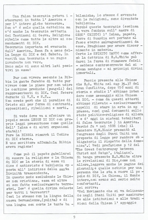 9 - NUOVA GERUSALEMME