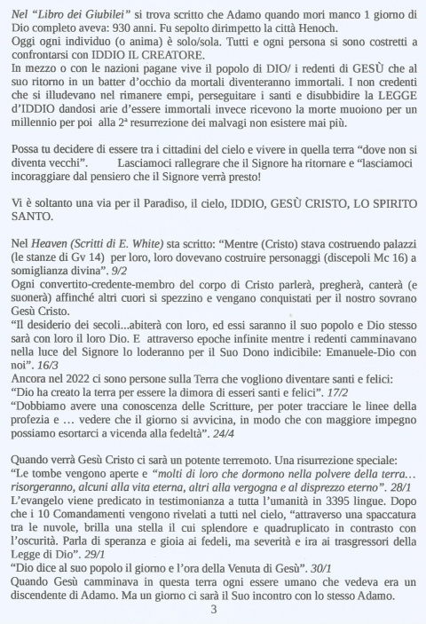 3 - NUOVA GERUSALEMME