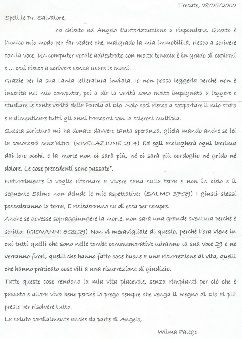 Wilma Palego - NUOVA GERUSALEMME