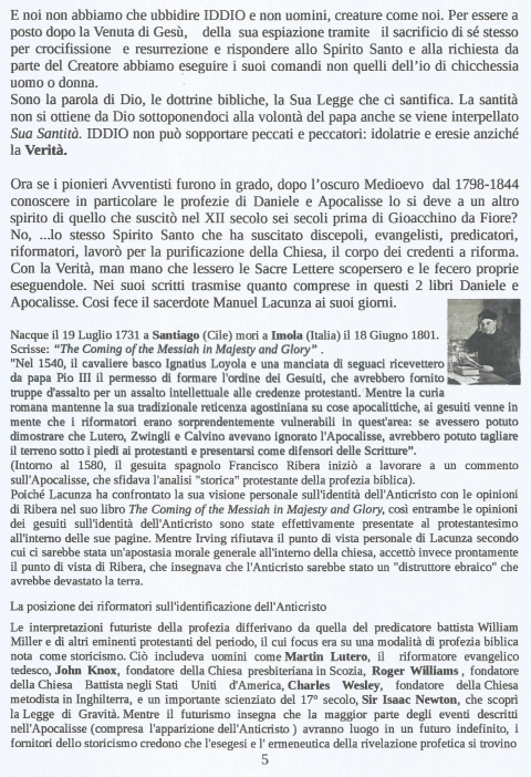5 - NUOVA GERUSALEMME
