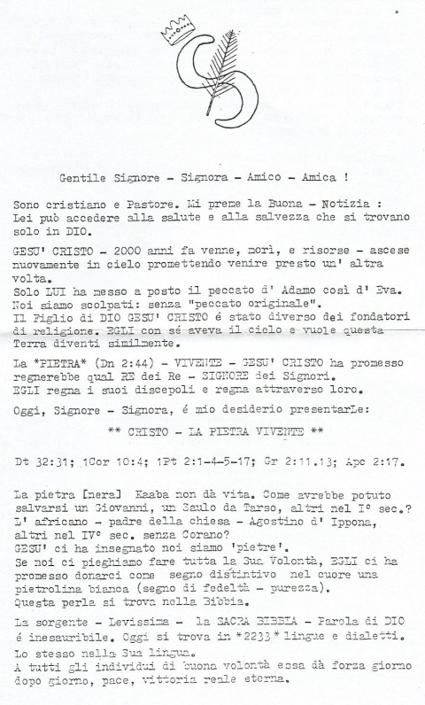 ITALIANO - NUOVA GERUSALEMME