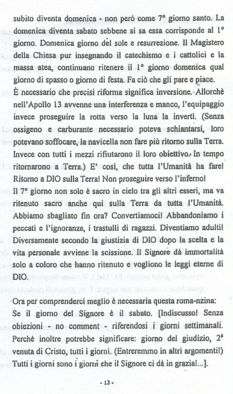 13 - NUOVA GERUSALEMME