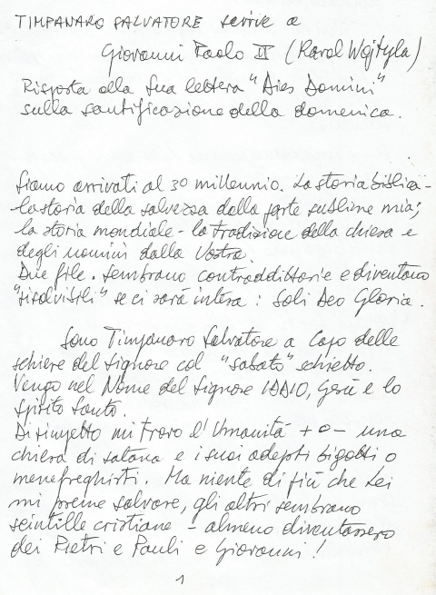1 - NUOVA GERUSALEMME