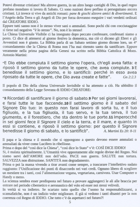 5 - NUOVA GERUSALEMME
