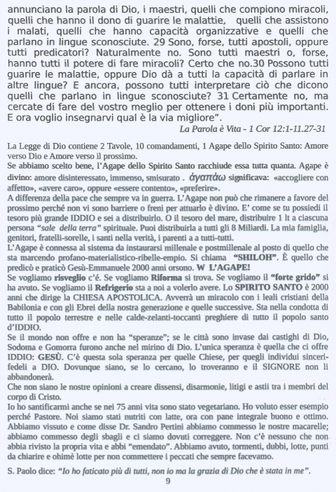 9 - NUOVA GERUSALEMME