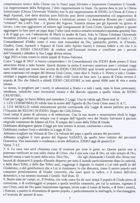 7 - NUOVA GERUSALEMME