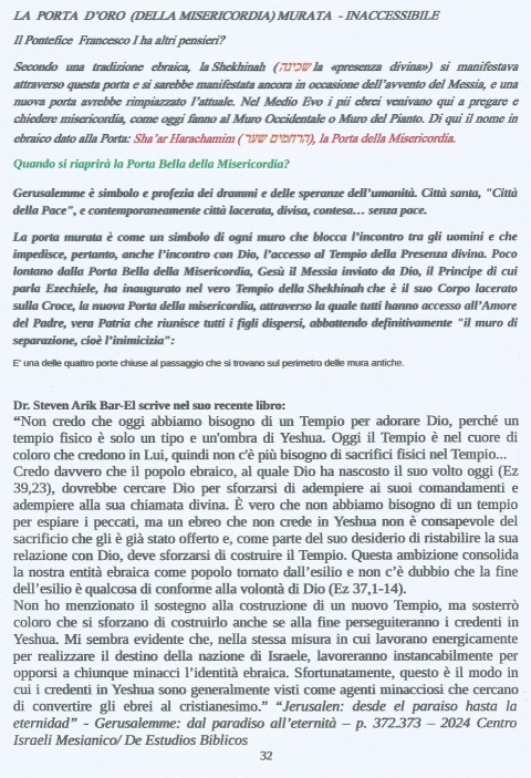 32 - NUOVA GERUSALEMME